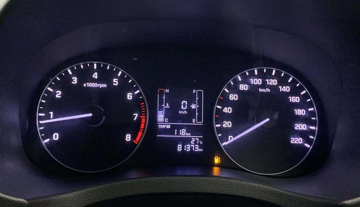 2018 Hyundai Creta SX PLUS 1.6 PETROL, Petrol, Manual, 81,360 km, Odometer Image