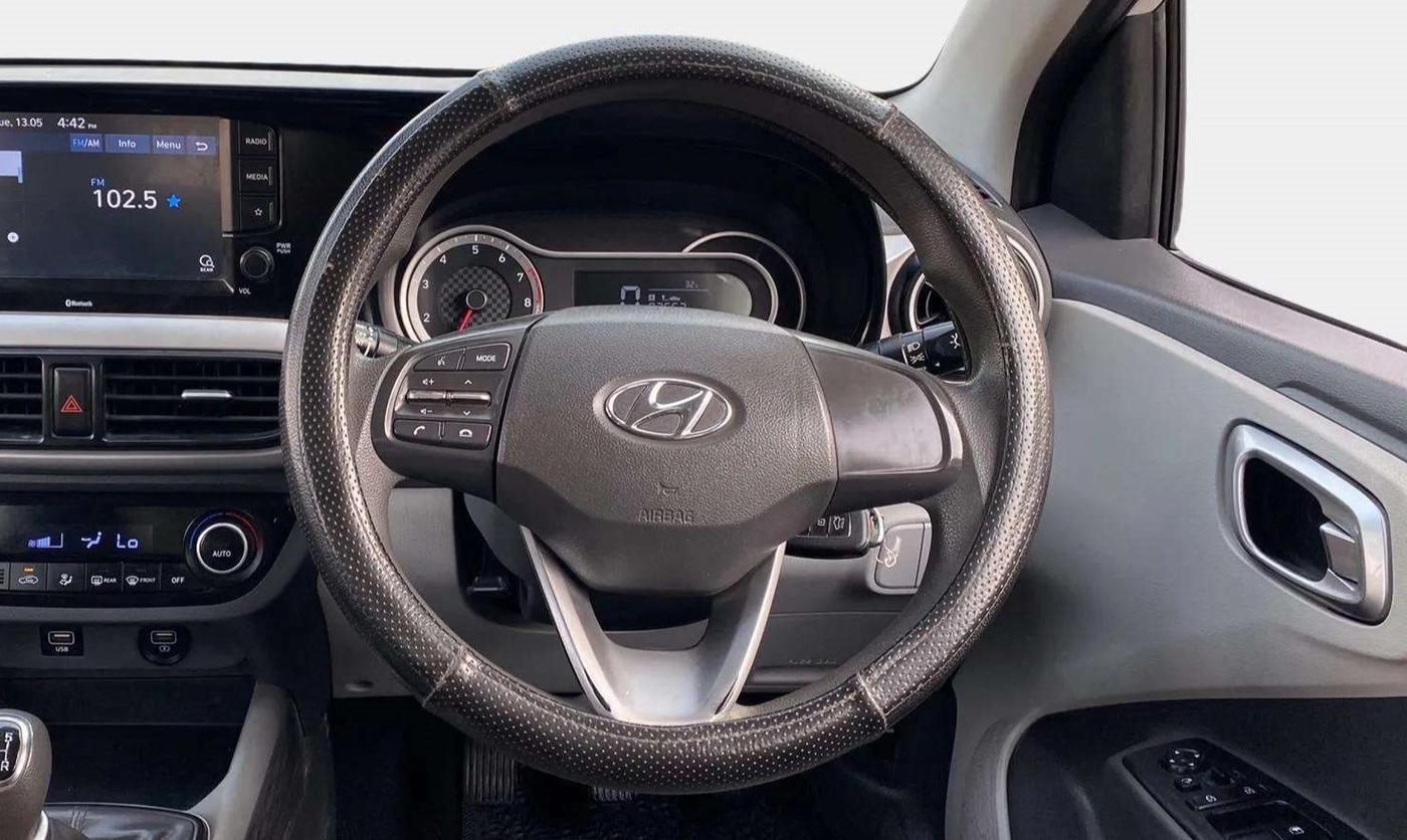 2020 Hyundai GRAND I10 NIOS SPORTZ 1.2 KAPPA VTVT, Petrol, Manual, 53,311 km, Steering Wheel Close Up