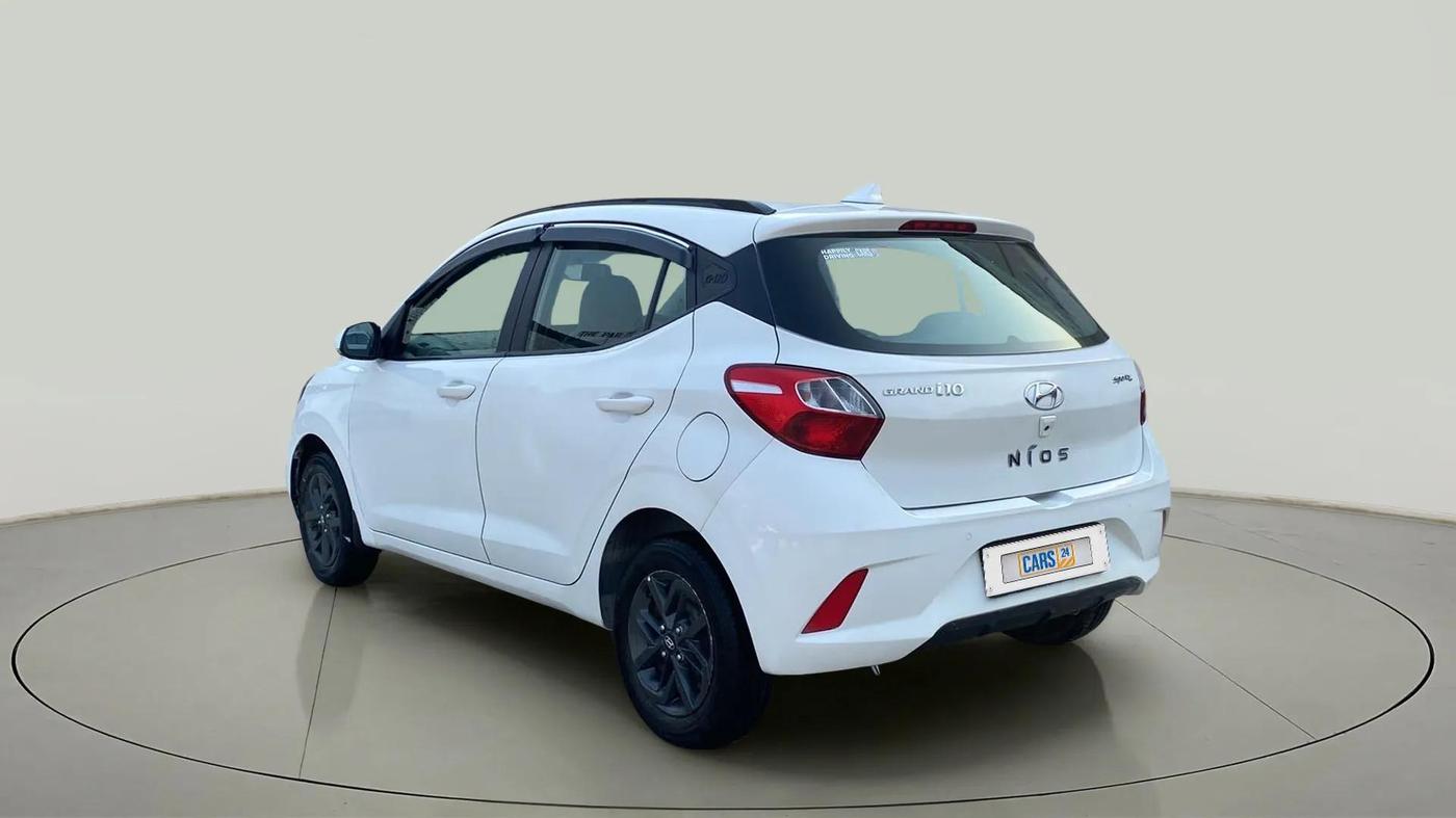 2020 Hyundai GRAND I10 NIOS SPORTZ 1.2 KAPPA VTVT, Petrol, Manual, 53,311 km, Left Back Diagonal