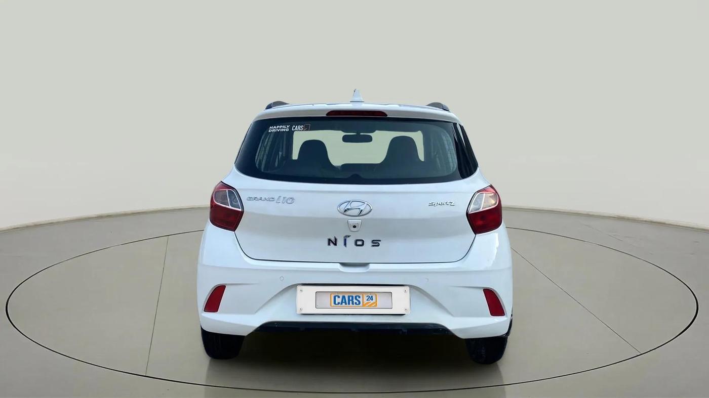 2020 Hyundai GRAND I10 NIOS SPORTZ 1.2 KAPPA VTVT, Petrol, Manual, 53,311 km, Back/Rear