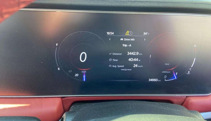2022 Mahindra XUV700 AX 5 P MT 5 STR, Petrol, Manual, 34,952 km, Odometer Image