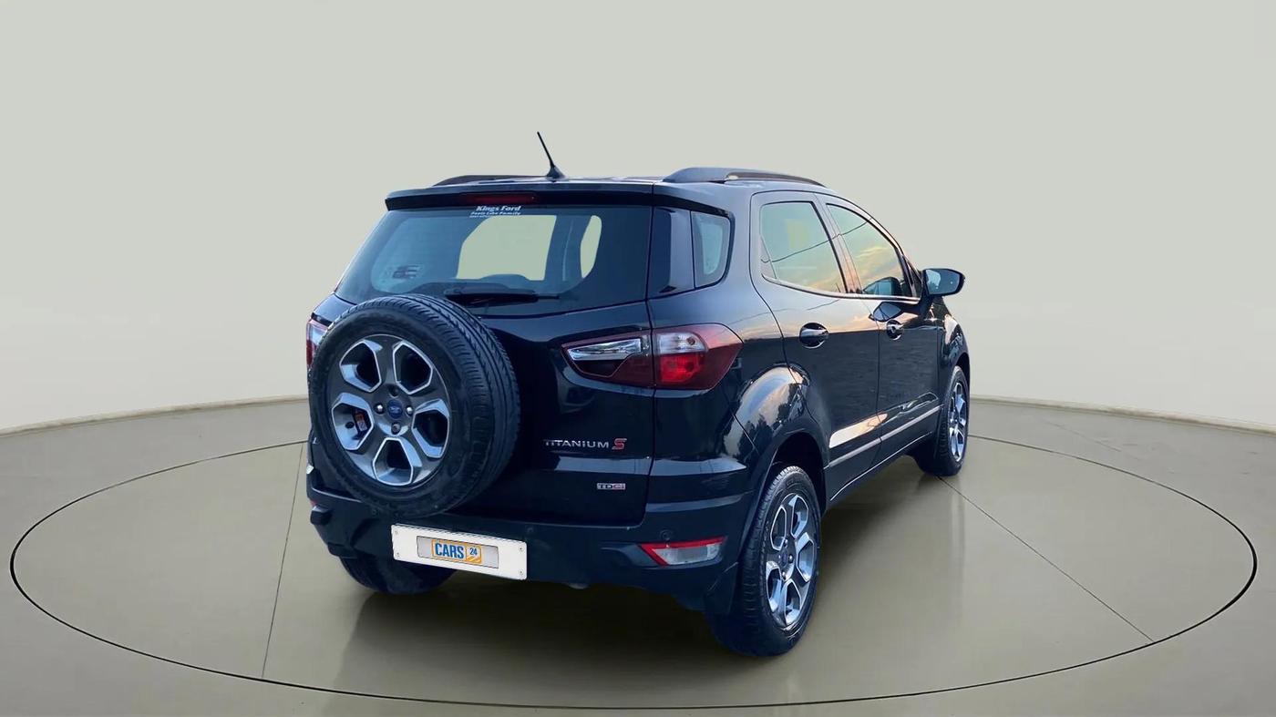 2021 Ford Ecosport TITANIUM 1.5L SPORTS(SUNROOF) DIESEL, Diesel, Manual, 44,262 km, Right Back Diagonal
