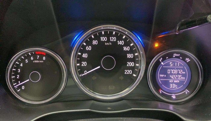 2021 Honda City 1.5L I-VTEC V MT 4TH GEN, Petrol, Manual, 70,871 km, Odometer Image