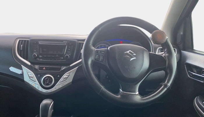 2017 Maruti Baleno ZETA CVT PETROL 1.2, Petrol, Automatic, 28,118 km, Steering Wheel Close Up