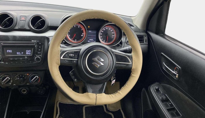 2019 Maruti Swift VXI, Petrol, Manual, 49,643 km, Steering Wheel Close Up