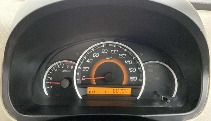 2016 Maruti Wagon R 1.0 VXI, Petrol, Manual, 60,745 km, Odometer Image