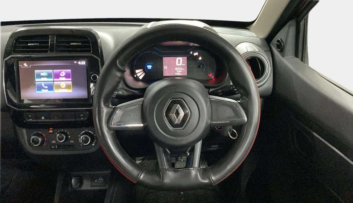 2021 Renault Kwid RXT 1.0 (O), Petrol, Manual, 18,295 km, Steering Wheel Close Up