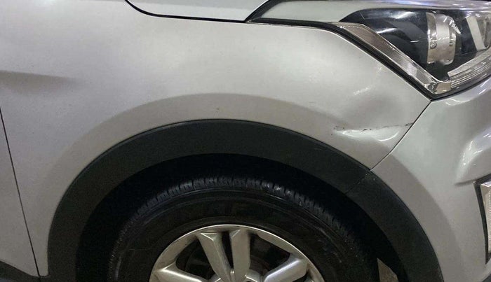 2017 Hyundai Creta SX 1.6 DIESEL, Diesel, Manual, 76,328 km, Right fender - Slightly dented
