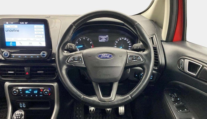 2018 Ford Ecosport TITANIUM 1.5L PETROL, Petrol, Manual, 88,060 km, Steering Wheel Close Up