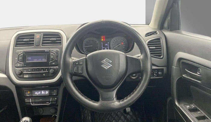 2021 Maruti Vitara Brezza VXI, Petrol, Manual, 26,780 km, Steering Wheel Close Up