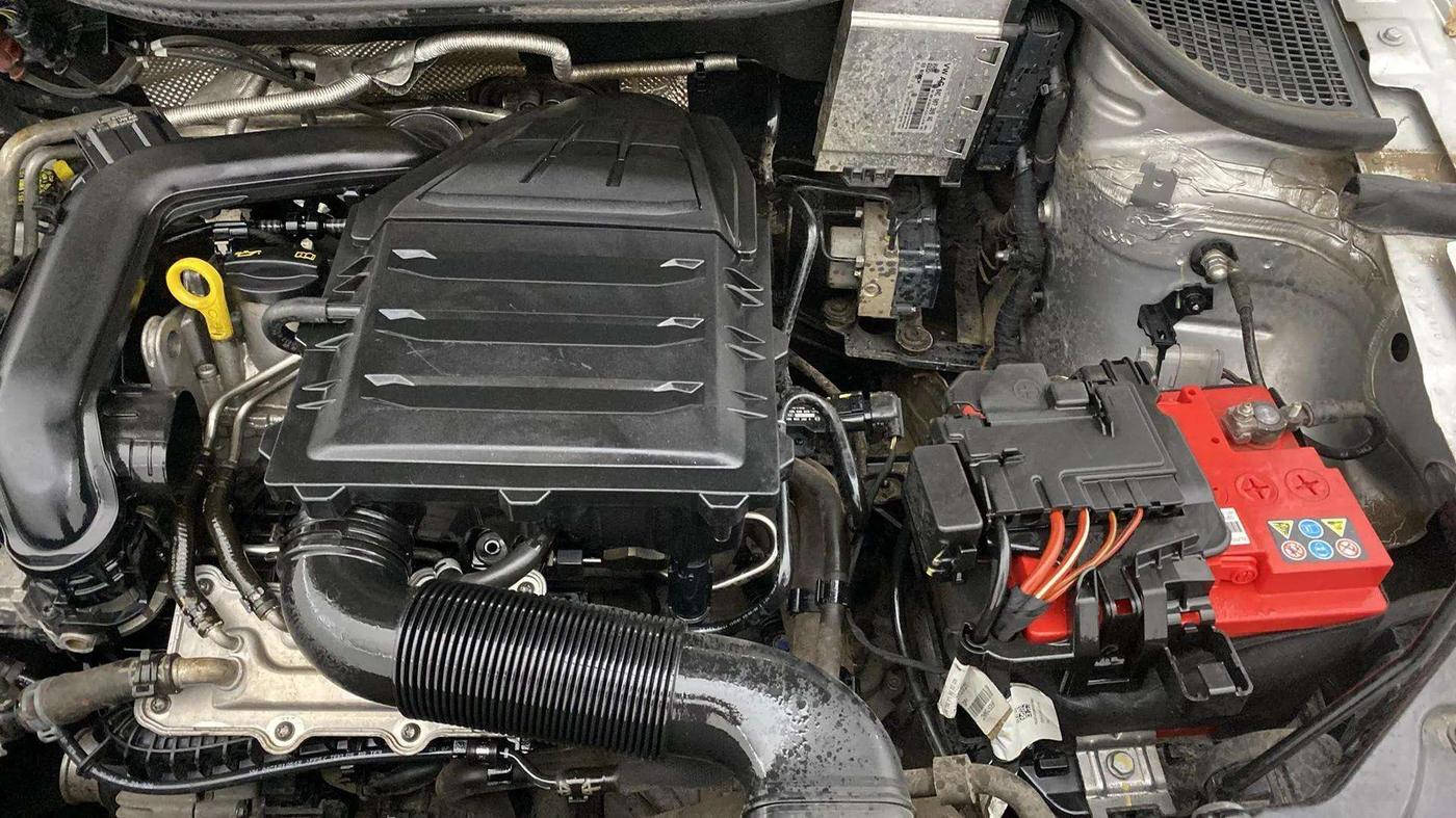 2020 Skoda Rapid ACTIVE 1.0 TSI, Petrol, Manual, 50,197 km, Engine View - Left