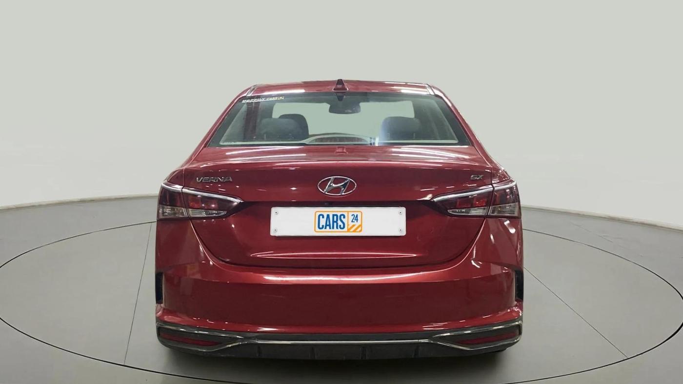 2020 Hyundai Verna SX (O) 1.5 CRDI AT, Diesel, Automatic, 53,003 km, Back/Rear