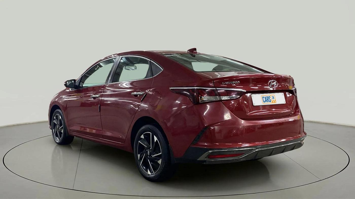 2020 Hyundai Verna SX (O) 1.5 CRDI AT, Diesel, Automatic, 53,003 km, Left Back Diagonal