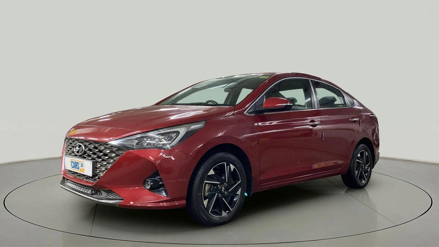 2020 Hyundai Verna SX (O) 1.5 CRDI AT, Diesel, Automatic, 53,003 km, Left Front Diagonal
