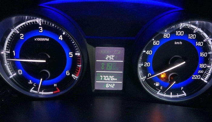 2017 Maruti Baleno DELTA DIESEL 1.3, Diesel, Manual, 77,002 km, Odometer Image
