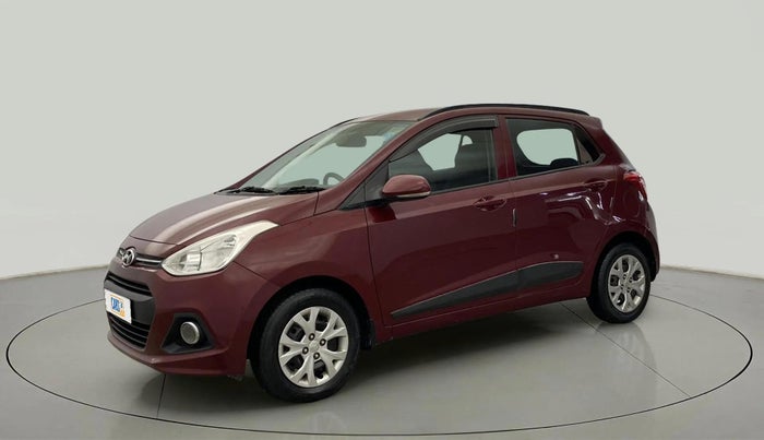 2015 Hyundai Grand i10 SPORTZ 1.2 KAPPA VTVT, Petrol, Manual, 62,170 km, Left Front Diagonal
