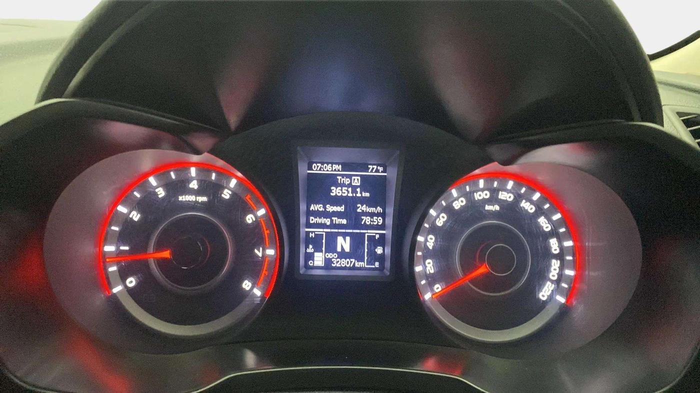2021 Mahindra XUV300 W6 1.2 PETROL AMT, Petrol, Automatic, 32,837 km, Odometer Image
