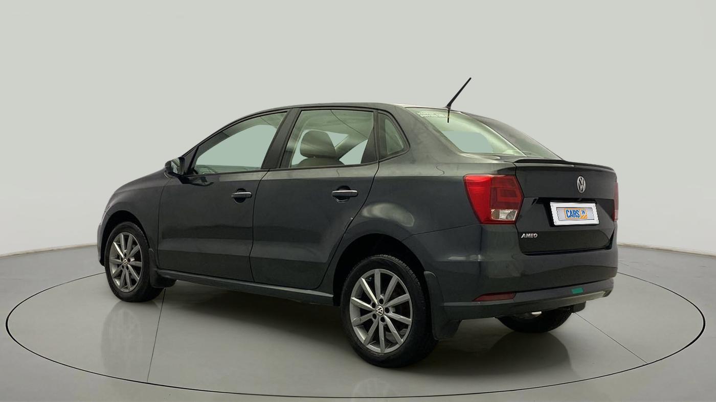 2018 Volkswagen Ameo HIGHLINE PLUS 1.0L 16 ALLOY, Petrol, Manual, 44,436 km, Left Back Diagonal