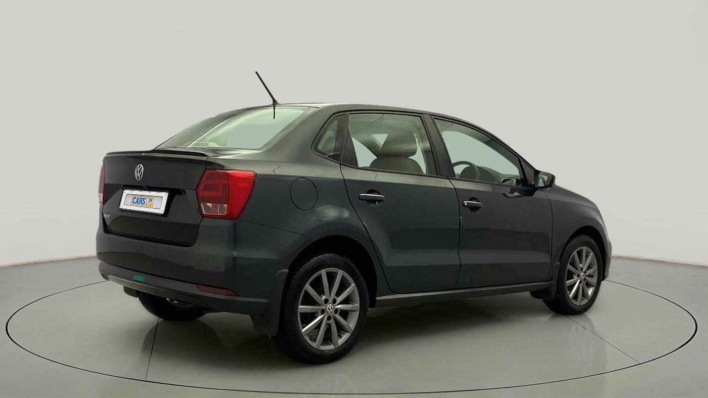 2018 Volkswagen Ameo HIGHLINE PLUS 1.0L 16 ALLOY, Petrol, Manual, 44,436 km, Right Back Diagonal