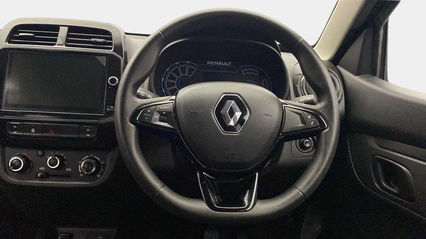 2023 Renault Kwid RXT 1.0 AMT, Petrol, Automatic, 10,999 km, Steering Wheel Close Up