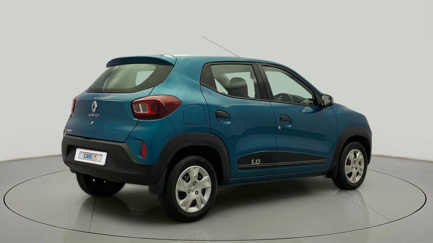 2023 Renault Kwid RXT 1.0 AMT, Petrol, Automatic, 10,999 km, Right Back Diagonal