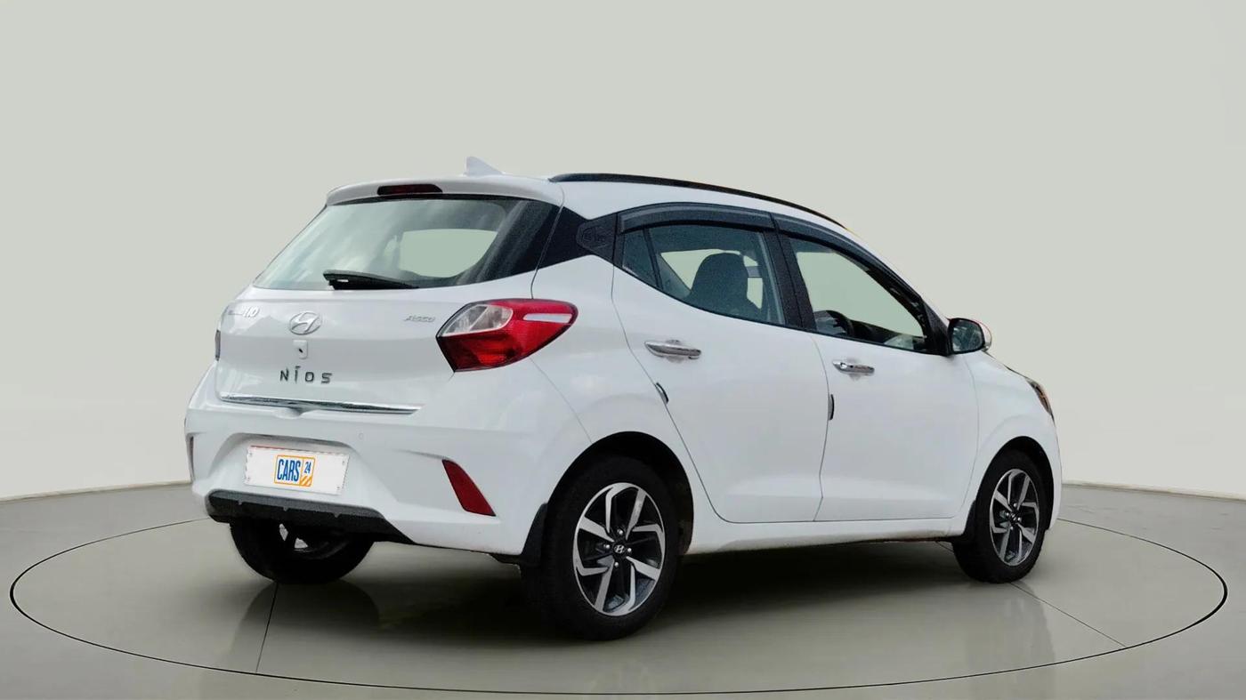 2021 Hyundai GRAND I10 NIOS ASTA 1.2 KAPPA VTVT, Petrol, Manual, 41,176 km, Right Back Diagonal