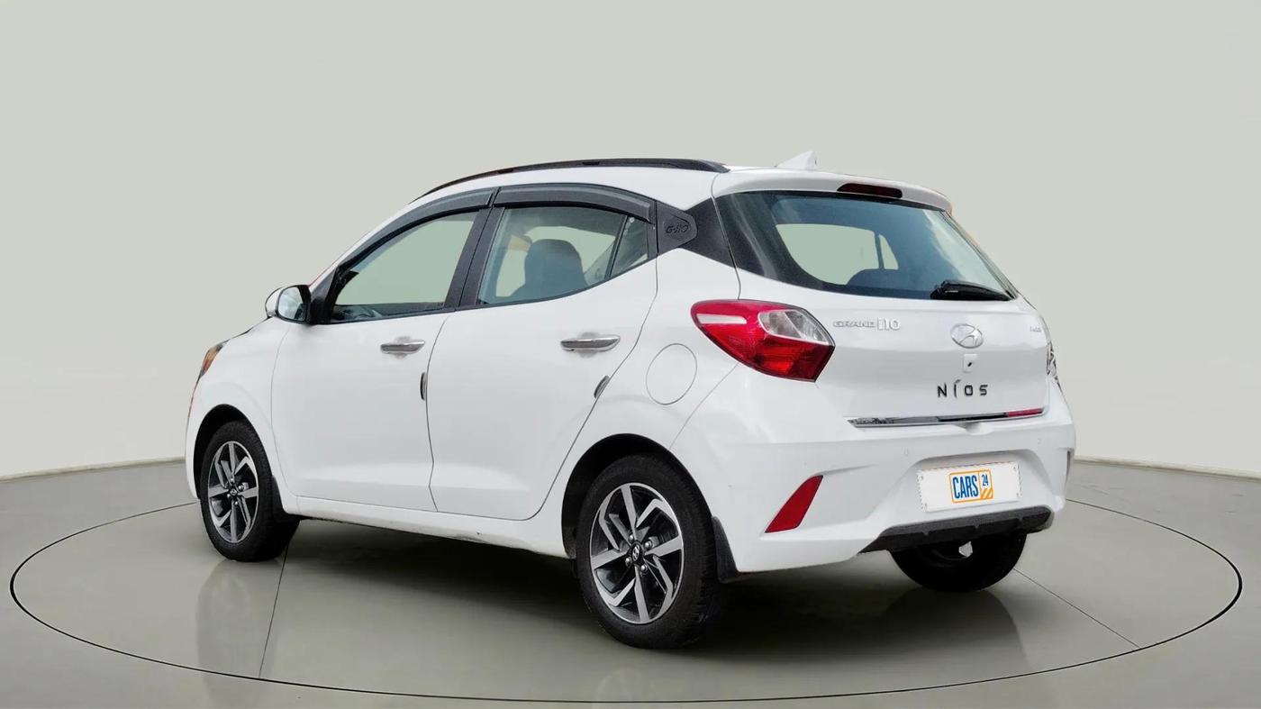 2021 Hyundai GRAND I10 NIOS ASTA 1.2 KAPPA VTVT, Petrol, Manual, 41,176 km, Left Back Diagonal