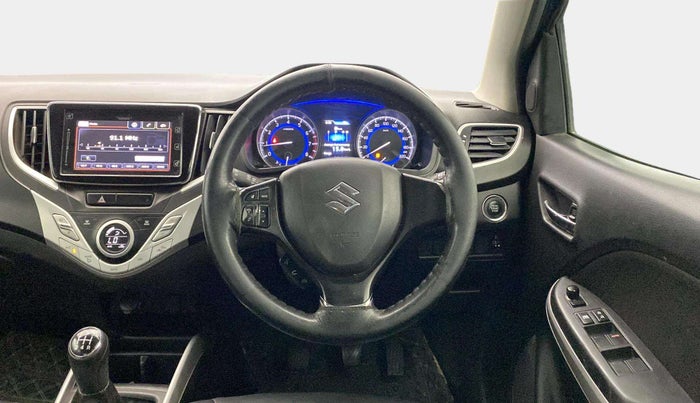 2017 Maruti Baleno ALPHA PETROL 1.2, Petrol, Manual, 74,842 km, Steering Wheel Close Up
