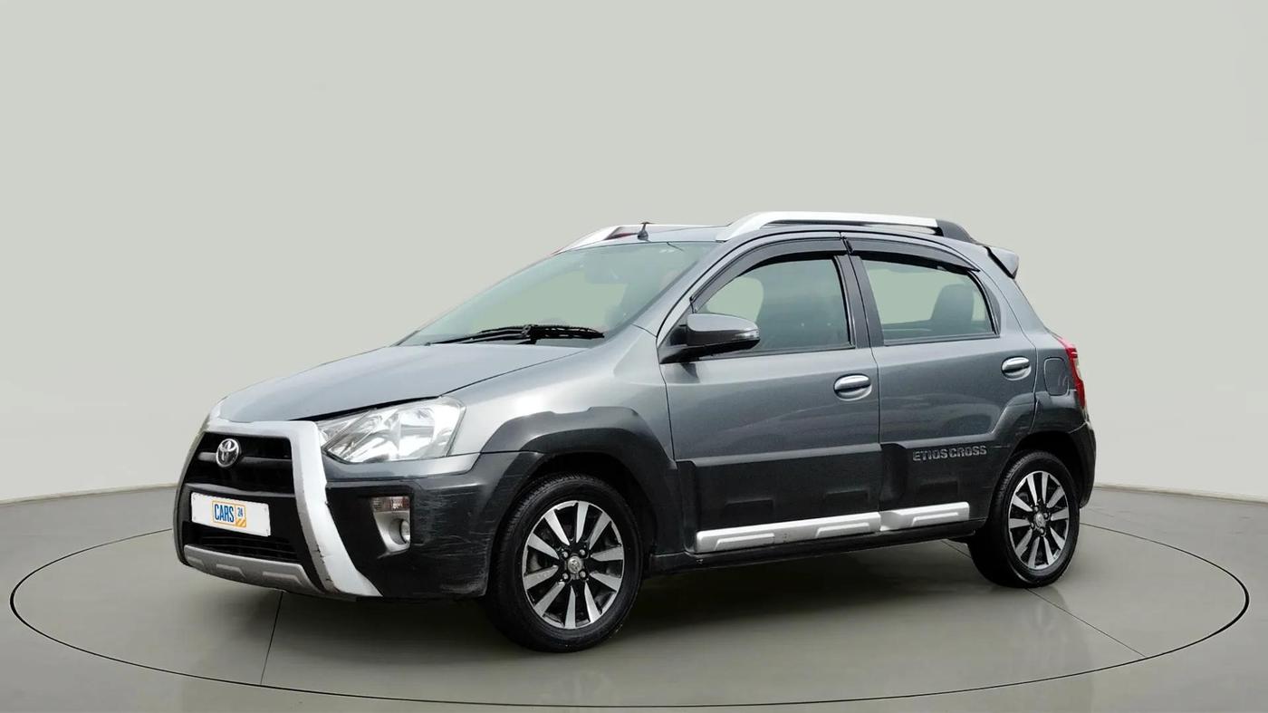 2014 Toyota Etios CROSS 1.4 VD, Diesel, Manual, 1,37,212 km, Left Front Diagonal