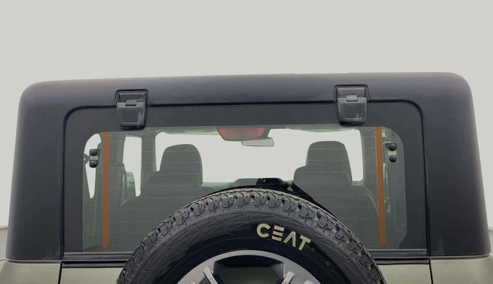 2022 Mahindra Thar LX D AT 4WD HT, Diesel, Automatic, 47,151 km, Rear Windshield