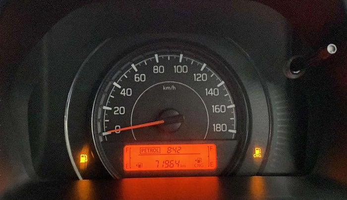 2020 Maruti New Wagon-R LXI CNG 1.0, CNG, Manual, 71,937 km, Odometer Image