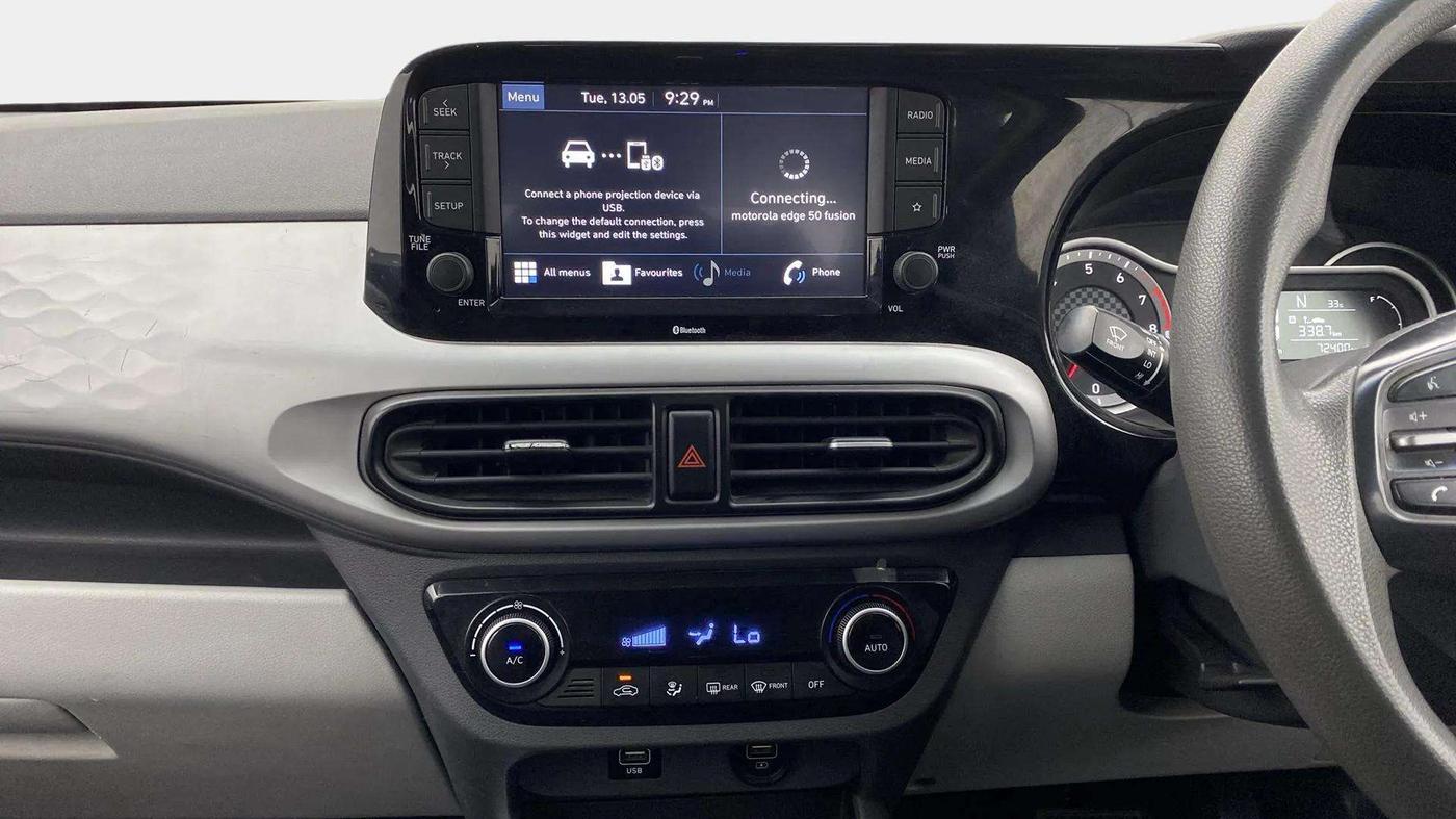 2019 Hyundai GRAND I10 NIOS SPORTZ AMT 1.2 KAPPA VTVT, Petrol, Automatic, 72,451 km, Air Conditioner