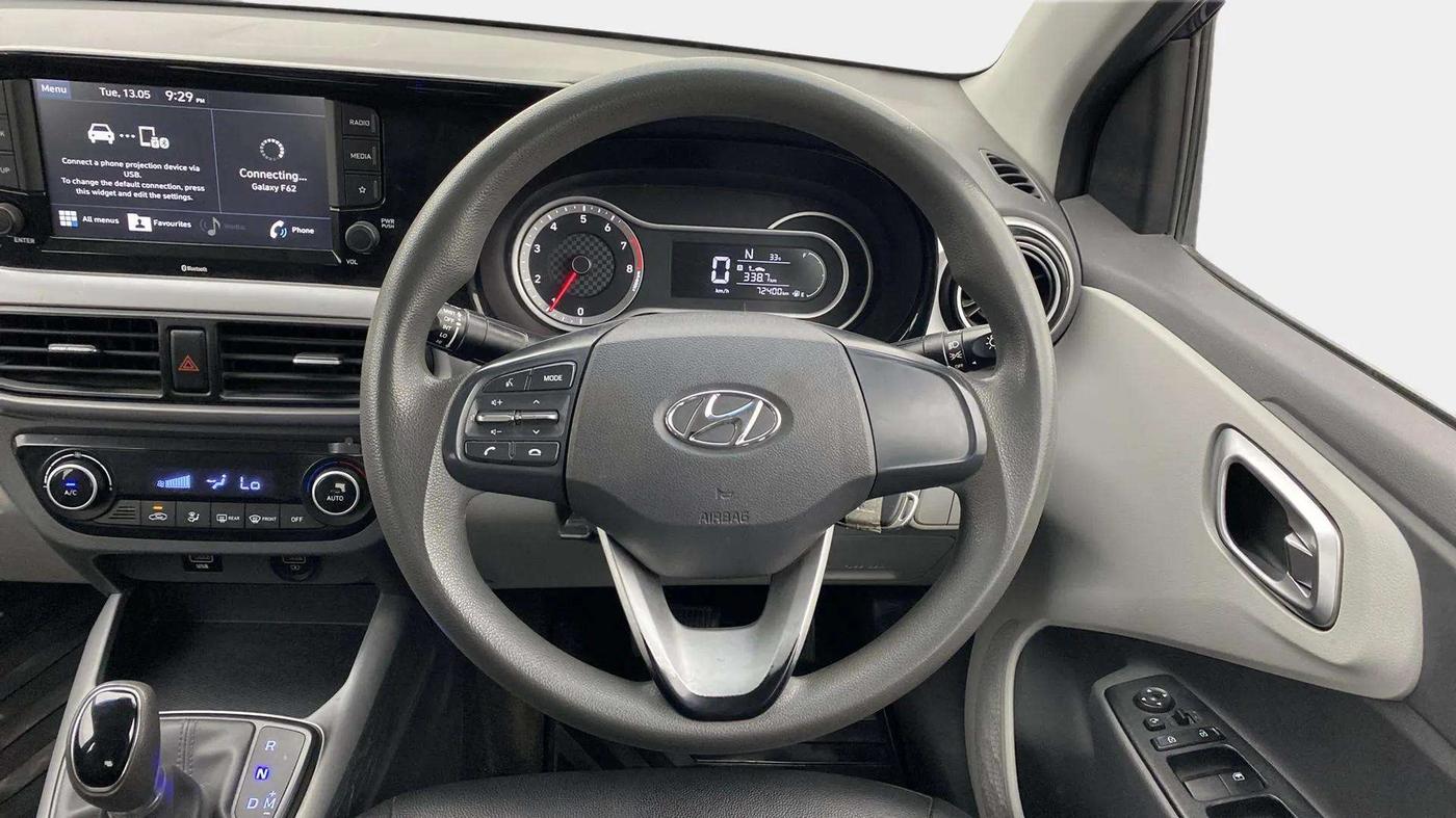 2019 Hyundai GRAND I10 NIOS SPORTZ AMT 1.2 KAPPA VTVT, Petrol, Automatic, 72,451 km, Steering Wheel Close Up