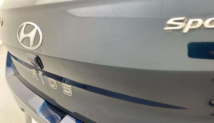 2019 Hyundai GRAND I10 NIOS SPORTZ AMT 1.2 KAPPA VTVT, Petrol, Automatic, 72,451 km, Dicky (Boot door) - Slightly dented