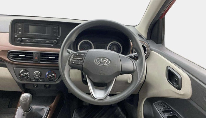 2021 Hyundai AURA S 1.2, Petrol, Manual, 59,639 km, Steering Wheel Close Up