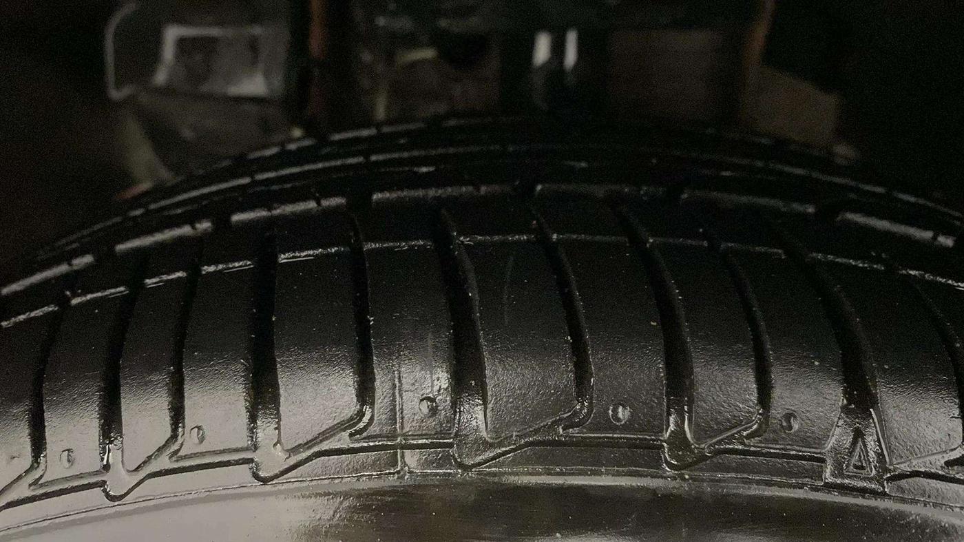 2023 Tata TIAGO NRG XZ AMT, Petrol, Automatic, 7,057 km, Left Front Tyre Tread