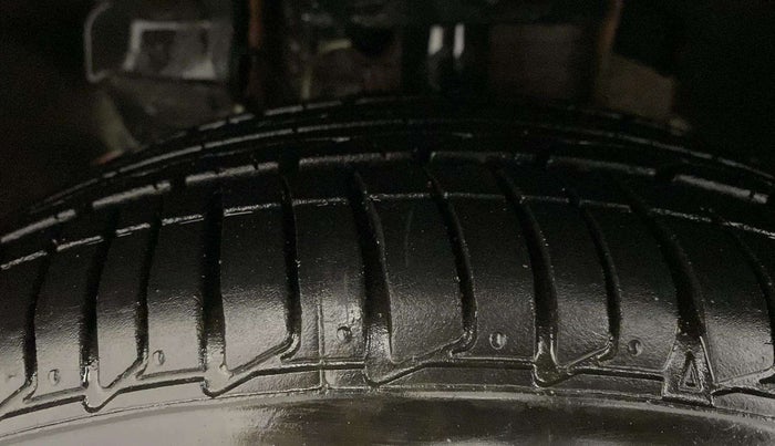 2023 Tata TIAGO NRG XZ AMT, Petrol, Automatic, 7,057 km, Left Front Tyre Tread