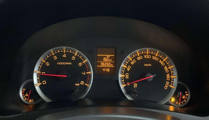 2014 Maruti Swift Dzire VXI, Petrol, Manual, 96,196 km, Odometer Image