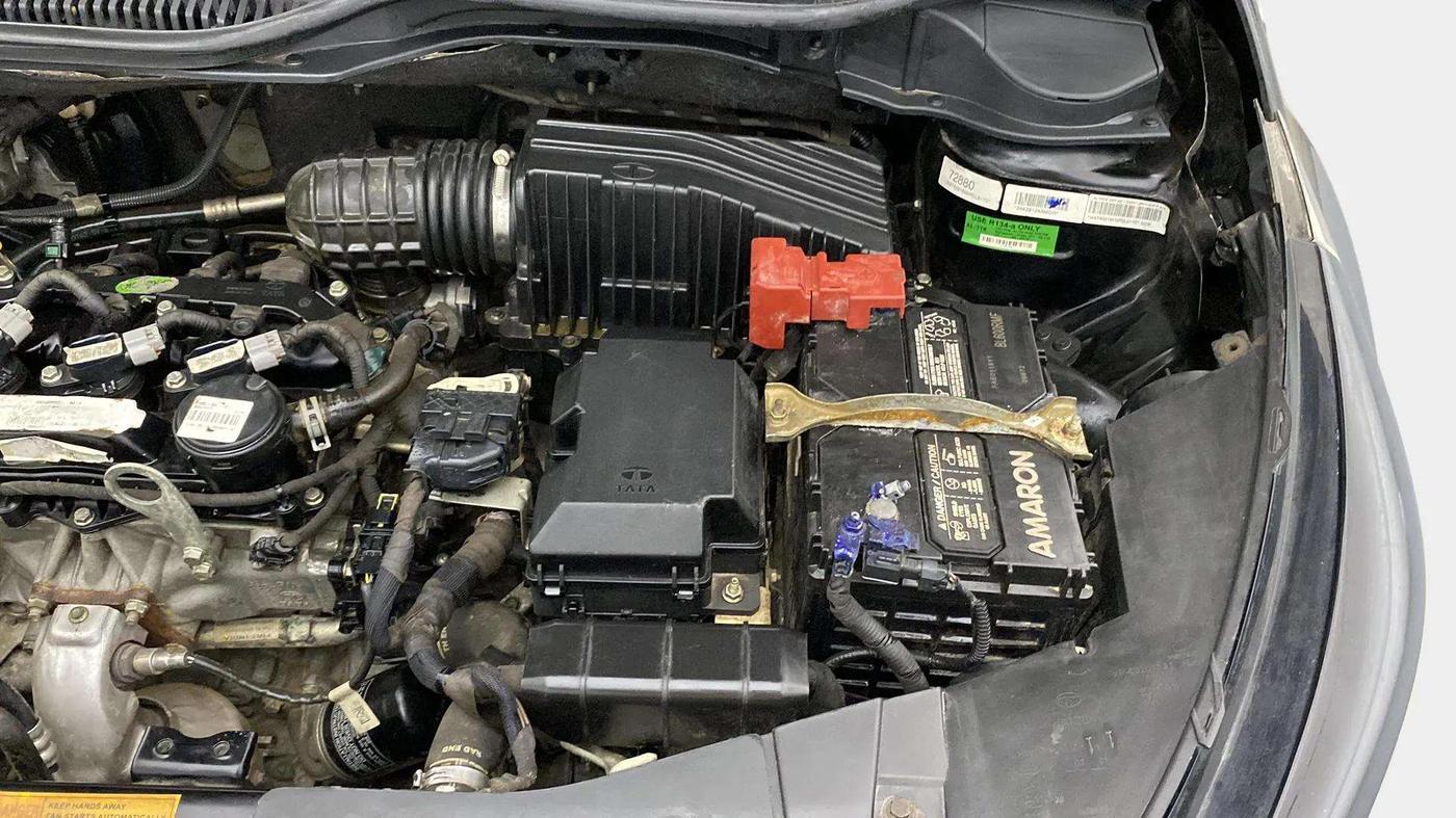 2022 Tata ALTROZ XZA PLUS DARK EDTION, Petrol, Automatic, 25,180 km, Engine View - Left