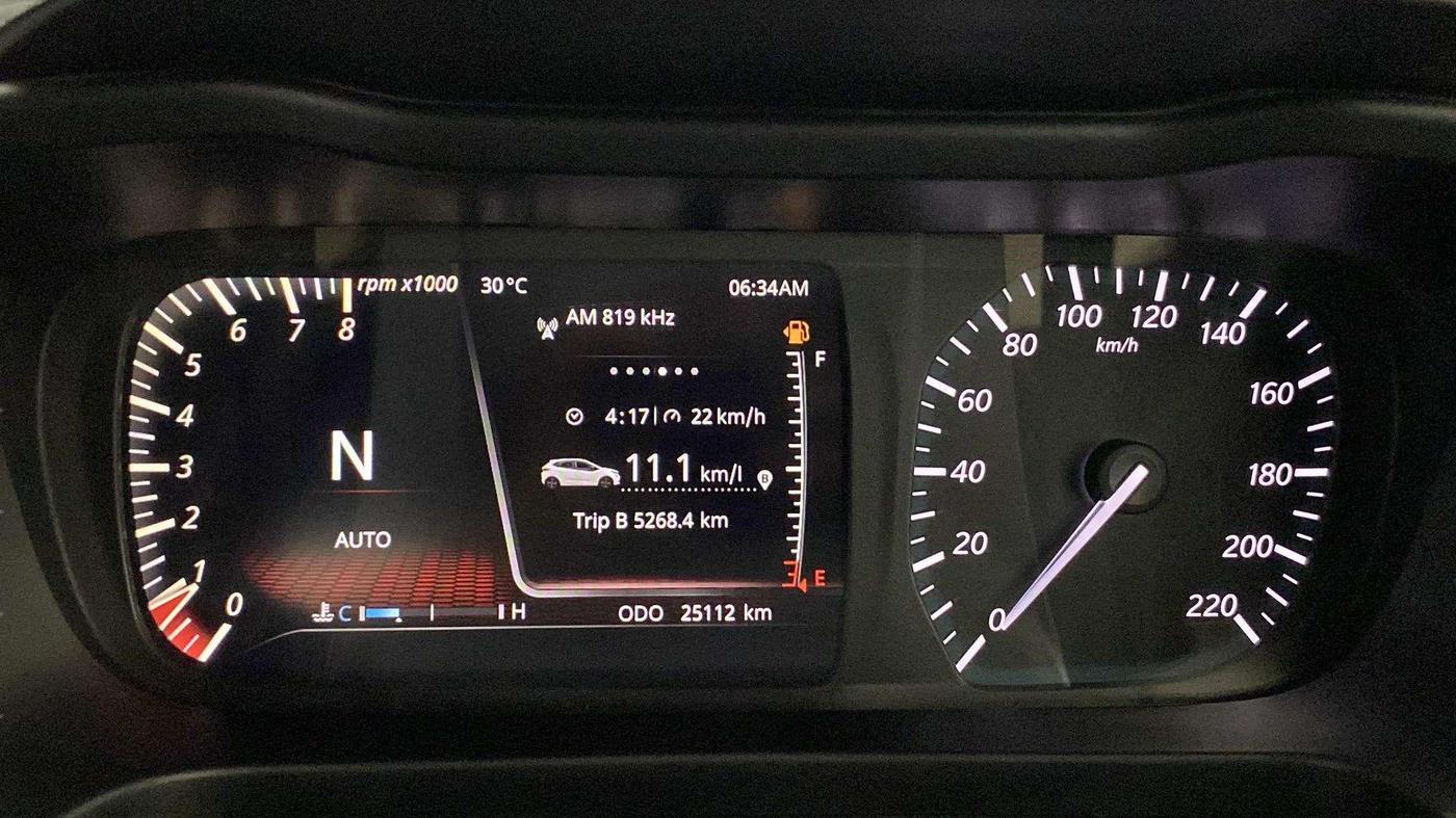 2022 Tata ALTROZ XZA PLUS DARK EDTION, Petrol, Automatic, 25,180 km, Odometer Image