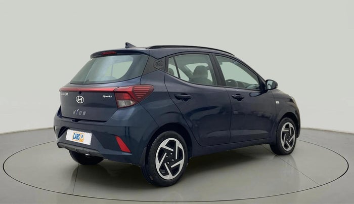 2023 Hyundai GRAND I10 NIOS SPORTZ AMT 1.2 KAPPA VTVT, Petrol, Automatic, 2,020 km, Right Back Diagonal