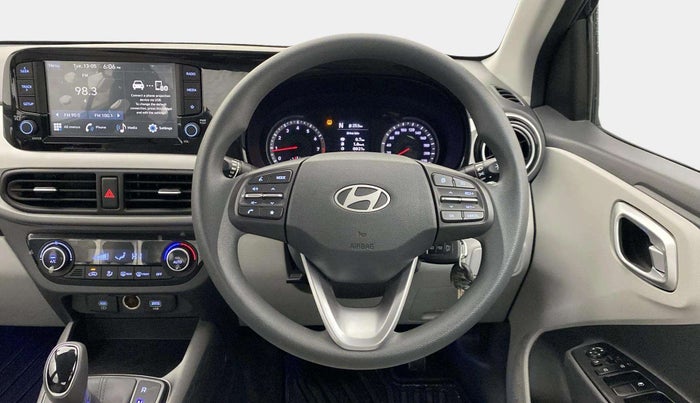 2023 Hyundai GRAND I10 NIOS SPORTZ AMT 1.2 KAPPA VTVT, Petrol, Automatic, 2,020 km, Steering Wheel Close Up