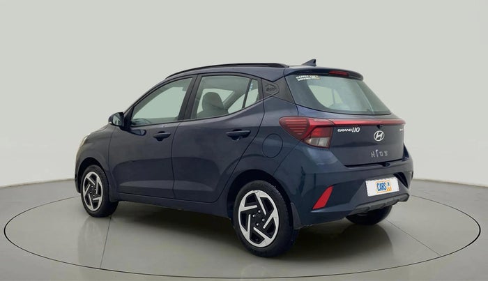 2023 Hyundai GRAND I10 NIOS SPORTZ AMT 1.2 KAPPA VTVT, Petrol, Automatic, 2,020 km, Left Back Diagonal