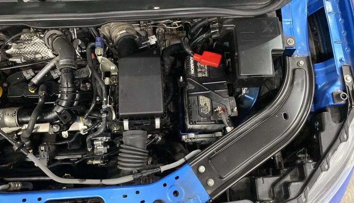 2022 Renault Kiger RXZ TURBO CVT DUAL TONE, Petrol, Automatic, 7,271 km, Engine View - Left