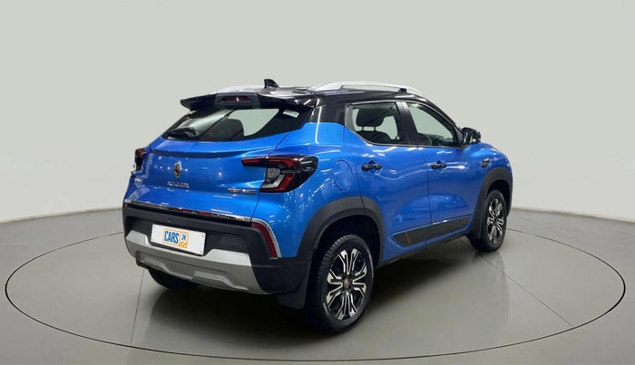 2022 Renault Kiger RXZ TURBO CVT DUAL TONE, Petrol, Automatic, 7,271 km, Right Back Diagonal