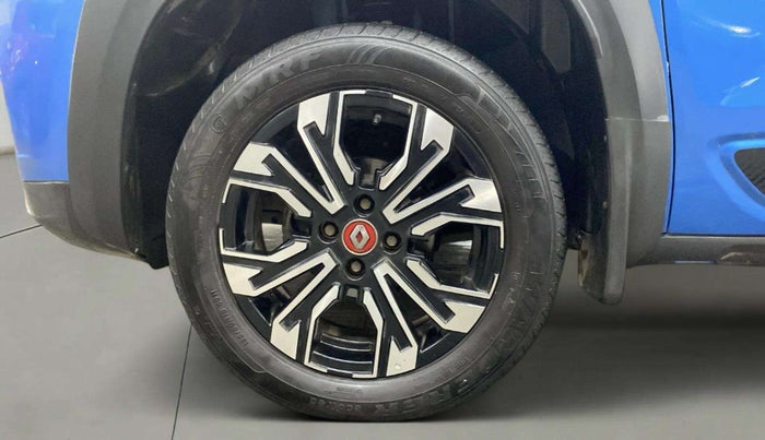 2022 Renault Kiger RXZ TURBO CVT DUAL TONE, Petrol, Automatic, 7,271 km, Left Front Wheel