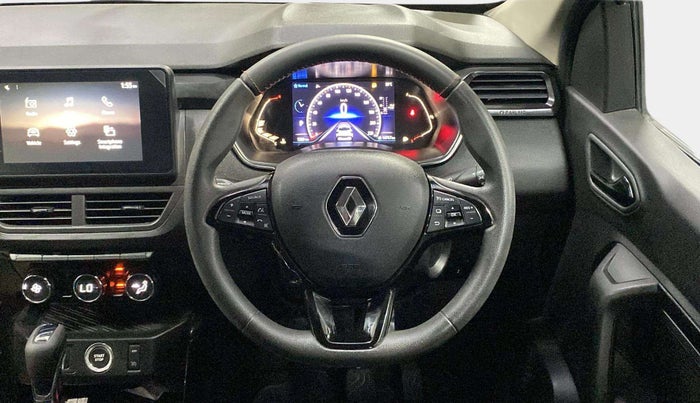 2022 Renault Kiger RXZ TURBO CVT DUAL TONE, Petrol, Automatic, 7,271 km, Steering Wheel Close Up