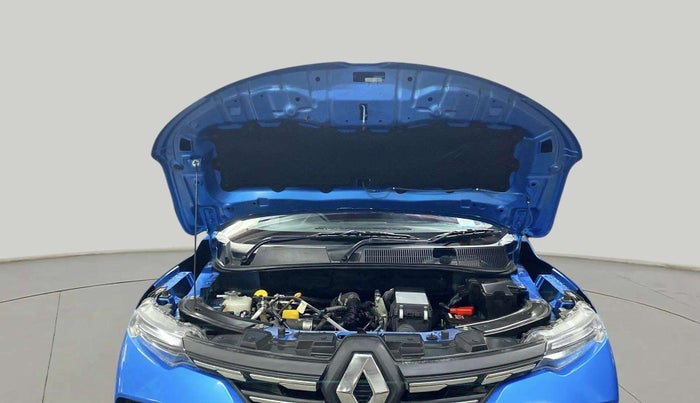 2022 Renault Kiger RXZ TURBO CVT DUAL TONE, Petrol, Automatic, 7,271 km, Open Bonet