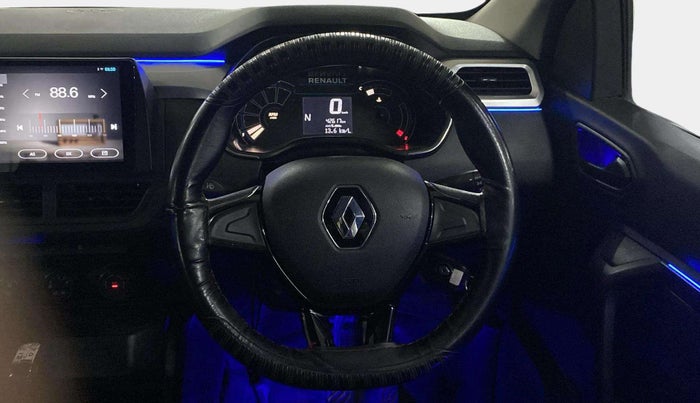 2021 Renault Kiger RXL AMT, Petrol, Automatic, 42,454 km, Steering Wheel Close Up