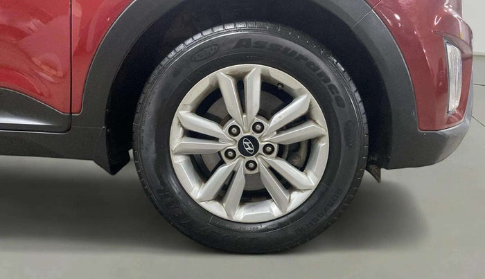2016 Hyundai Creta SX PLUS 1.6 PETROL, Petrol, Manual, 57,409 km, Right Front Wheel